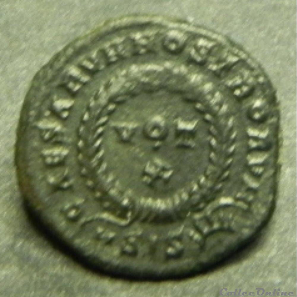 Crispus VOT X nummus 5 monnaie antique romaine crispus vot x nummus