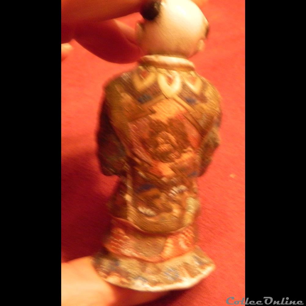 art antiquites asiatique dignitaire japon porcelaine