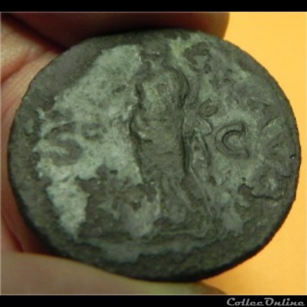Vespasien DUPONDIUS PAX - AVG/ S|C 3 monnaie antique romaine vespasien dupondius pax avg s c