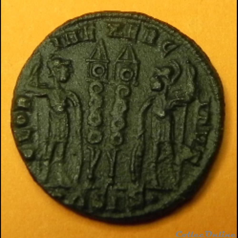 CONSTANTIN II CONSTANTINUS ASIS SISCIA 2 monnaie antique romaine constantin ii constantinus asis siscia