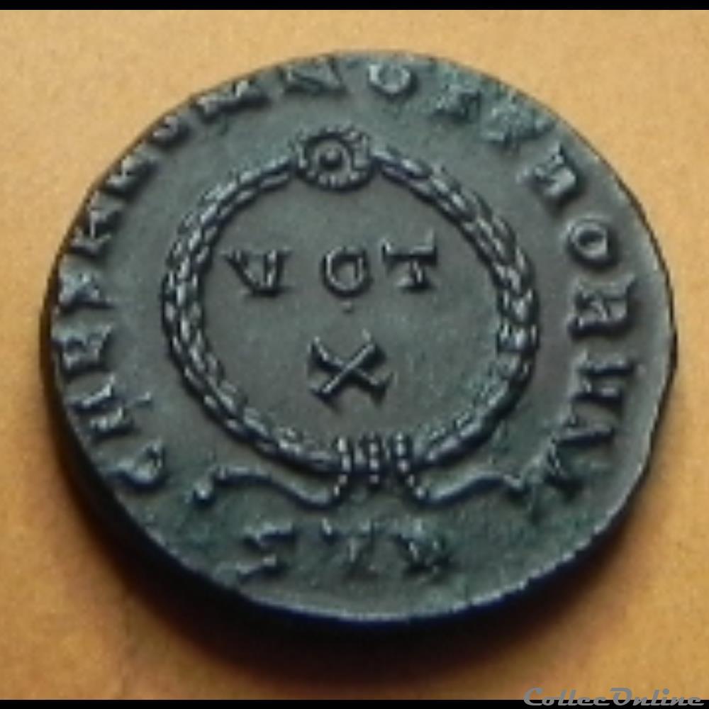 monnaies antiques romaines imperiales et republicaines constantin ll vot x ticinum