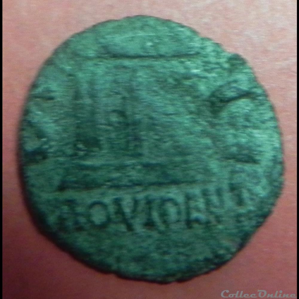 Les Julio-Claudiens (-27 à 69) TIBERE autel providence 4 monnaie antique romaine les julio claudiens 27 a 69 tibere autel providence