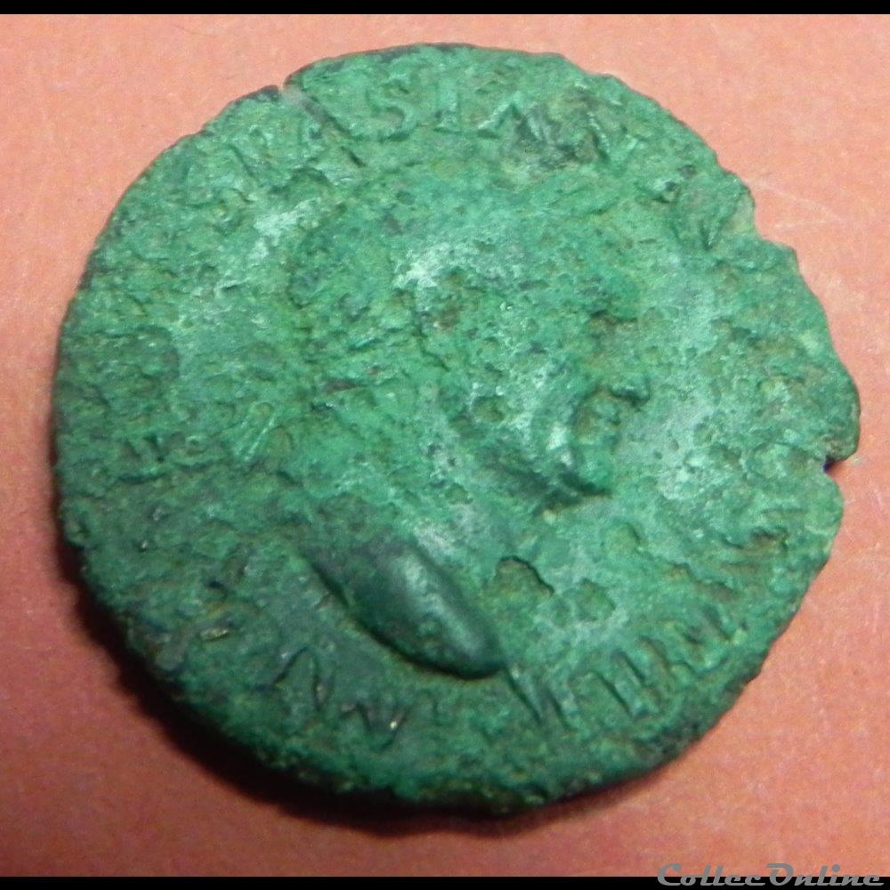 Vespasien monnaie antique romaine vespasien