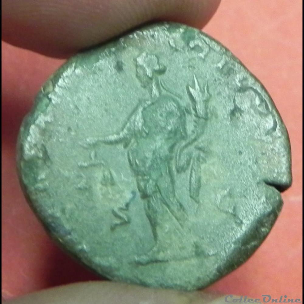 AS Antonin le Pieux ? 4 monnaie antique romaine as antonin le pieux