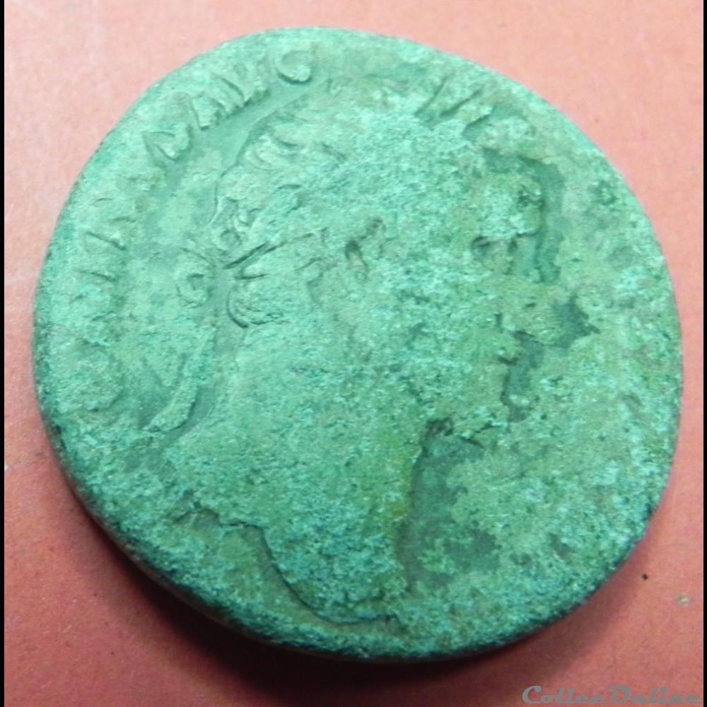 Antonin le Pieux sesterce 3 monnaie antique romaine antonin le pieux sesterce
