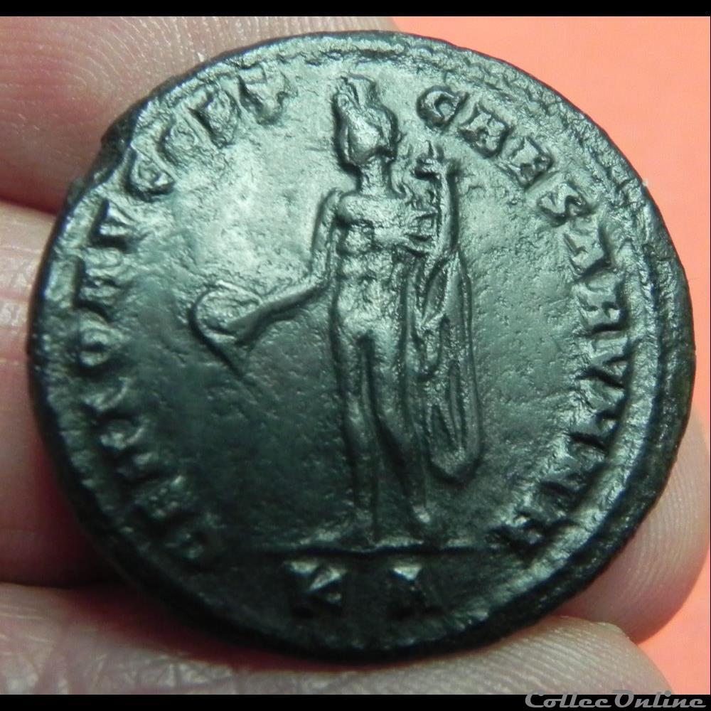 Galérius follis Cyzique, RIC 9b 3 monnaie antique romaine galerius follis cyzique ric 9b