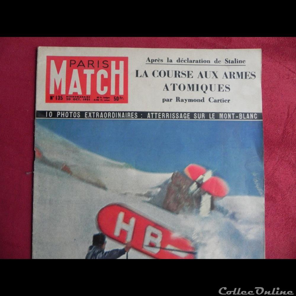 militarium revue journaux mandat territoriaux paris match 1951 coree photo jesus en plein bombardement