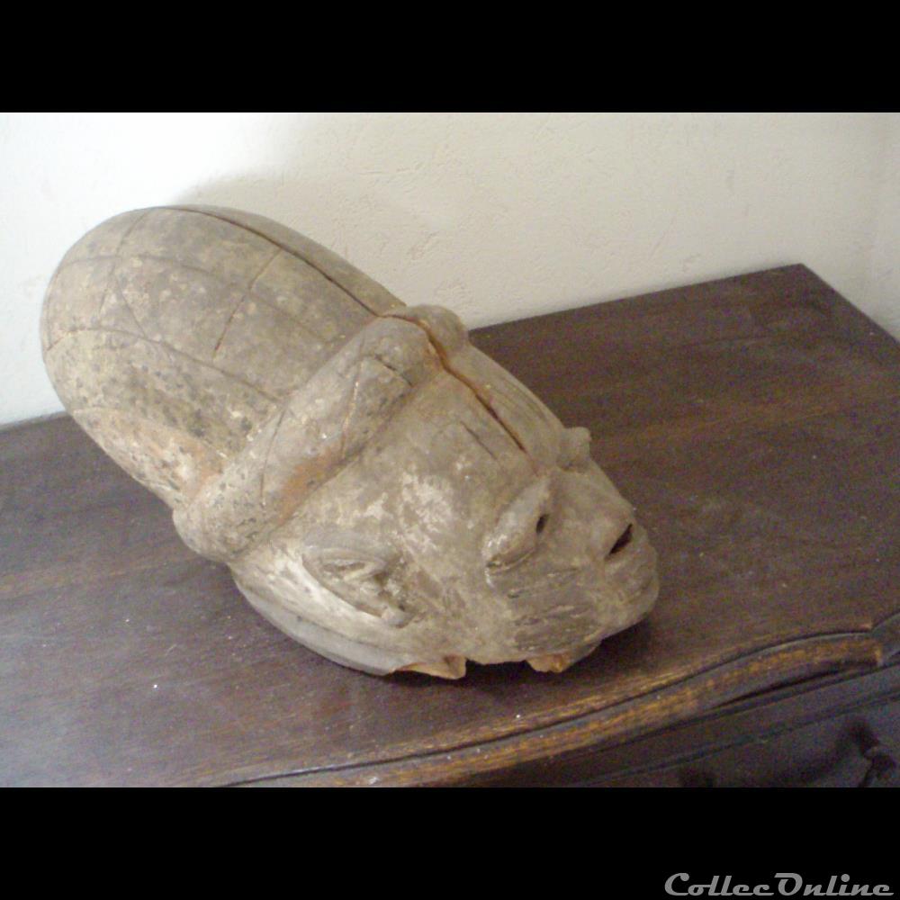 art antiquite africain masque gelede