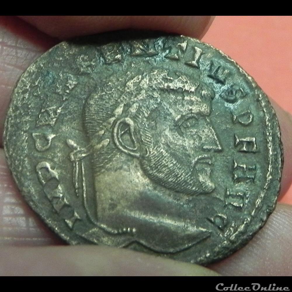 MAXENTIUS follis RIC 202a 3 monnaie antique romaine maxentius follis ric 202a