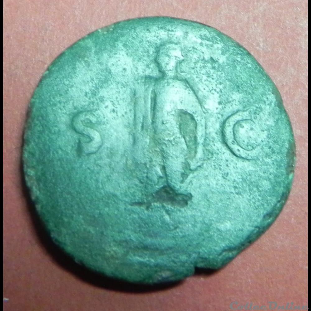 Vespasien AS 2 monnaie antique romaine vespasien as