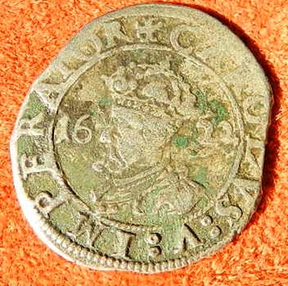 Charles Quint, carolus 1622 cité impériale de Besançon monnaie feodale charles quint carolus 1622 cite imperiale de besancon