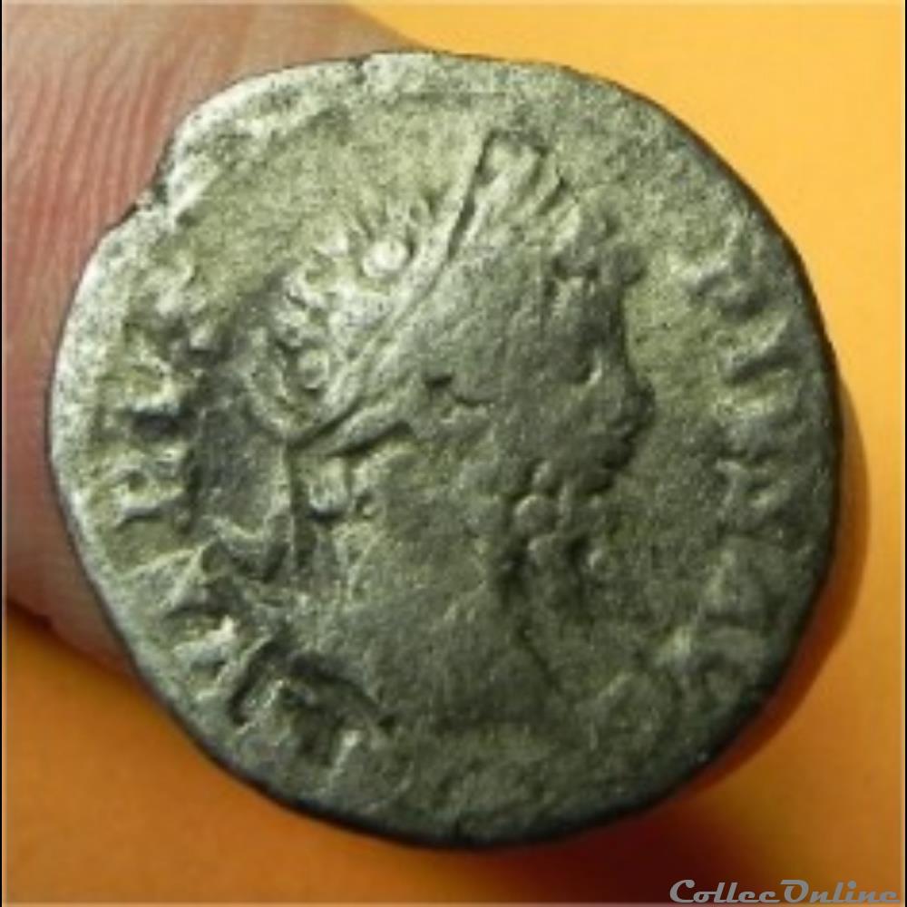 SEPTIME SÉVÈRE RESTITVTOR - VRBIS. Denier monnaie antique romaine septime severe restitvtor vrbis denier