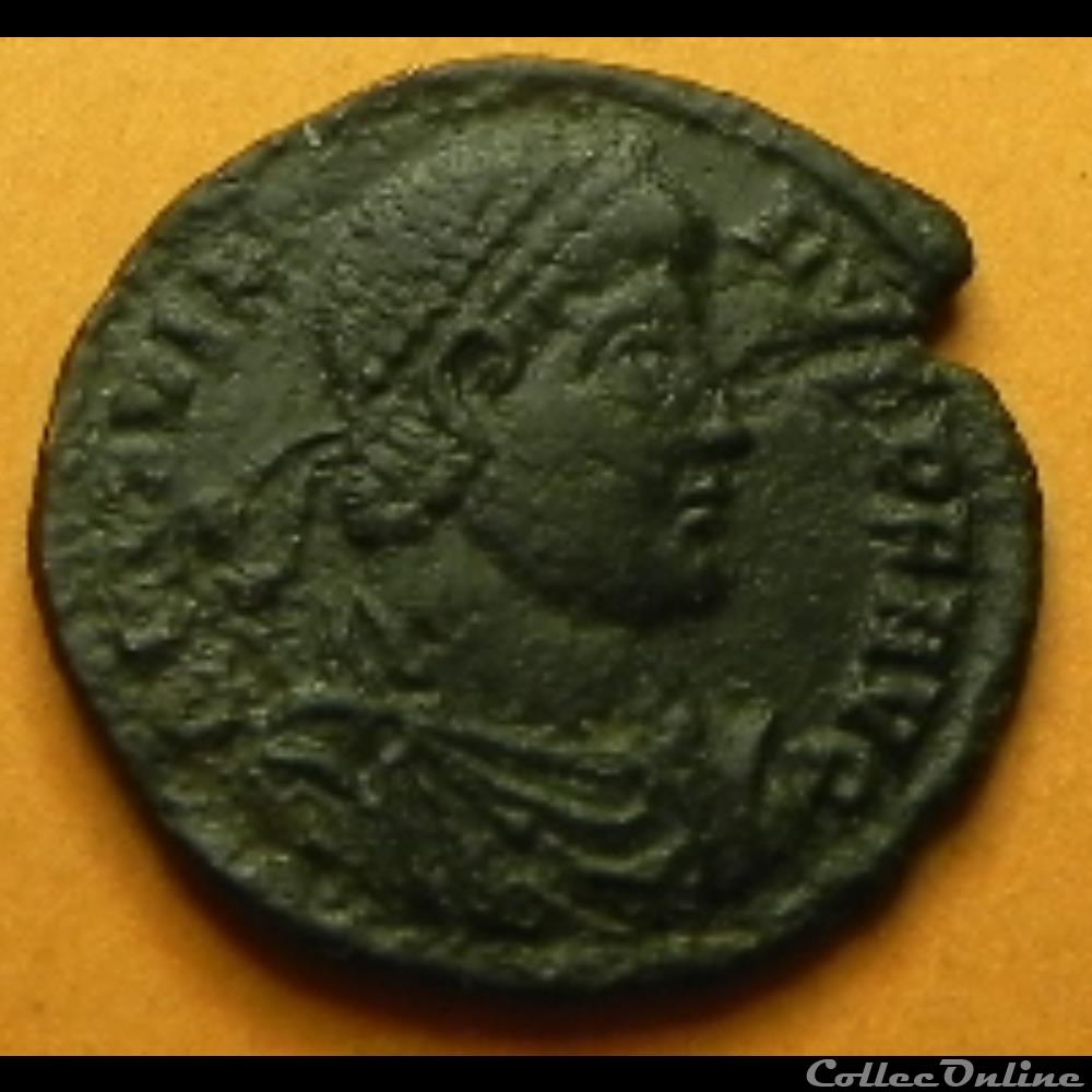 monnaie antique av jc ap romaine republicaine imperiale jovien jovianus vot v mvlt x ae3