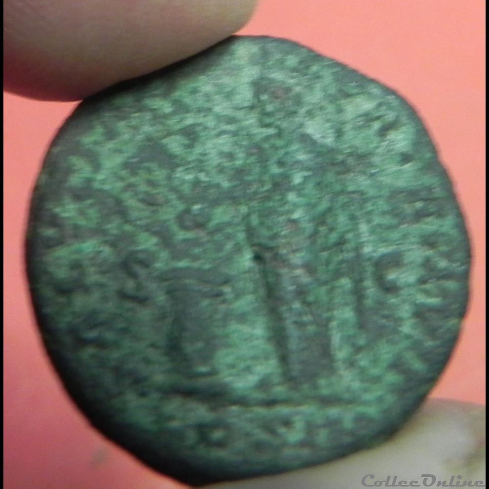 Marc-Aurèle COSIII as ou dupondius ? 2 monnaie antique romaine marc aurele cosiii as ou dupondius