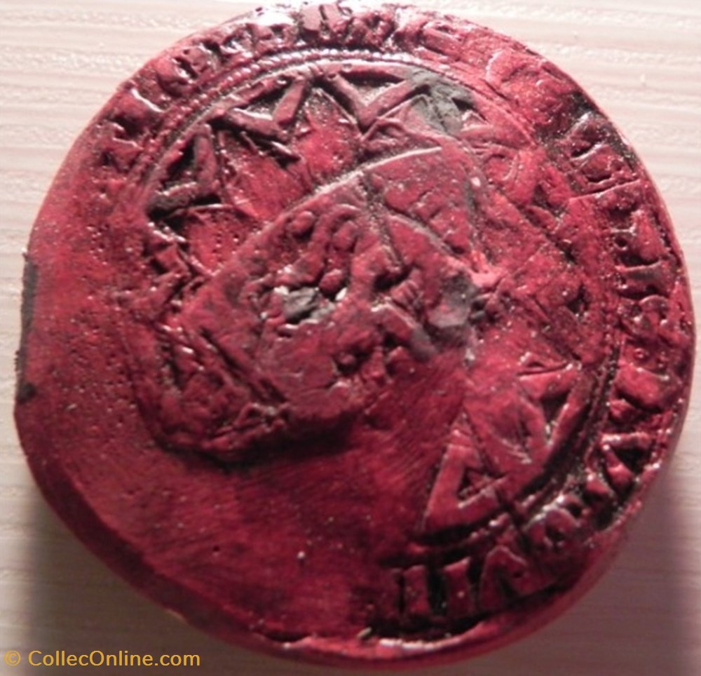 art antiquite sceaux contre sceau othon iv de bourgogne 1292