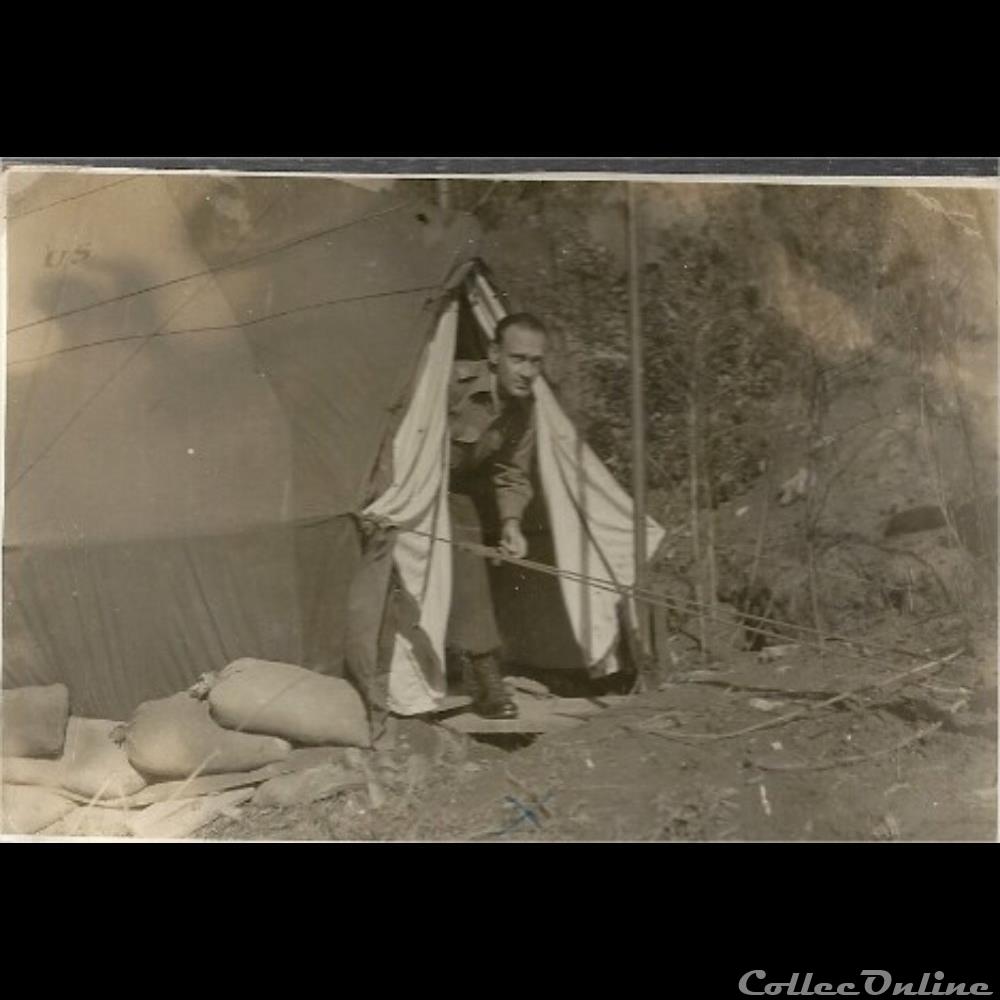guerre de Corée 1952 photo du médecin colonel DEYME photographie poid a opium europe guerre de coree 1952 photo du medecin colonel deyme