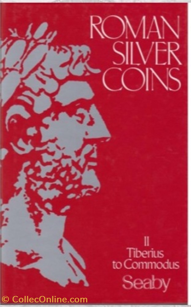 ROMAN SILVER COINS VOLUME II COVERS THE YEARS AD14-192 livre bd revue roman silver coins volume ii covers the years ad14 192
