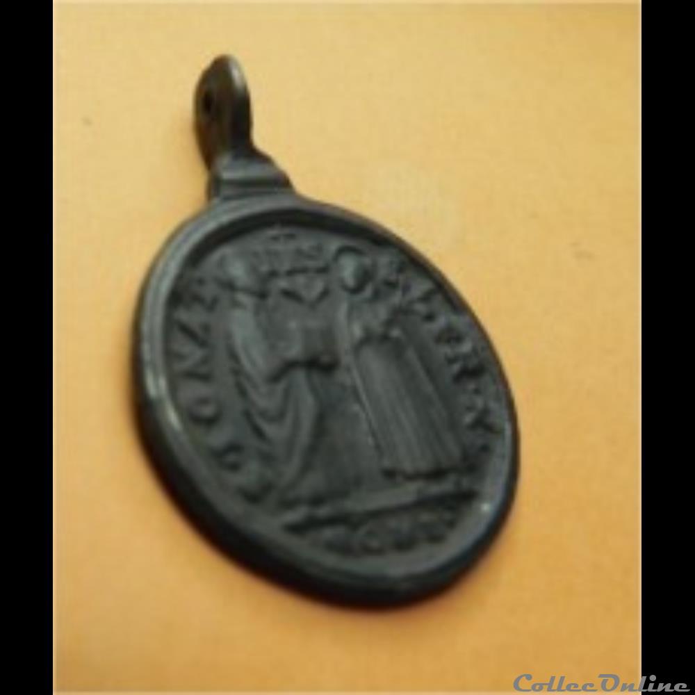 patrimoine religieux objet de culte st ignace et ste fr x medaille religieuse xvii