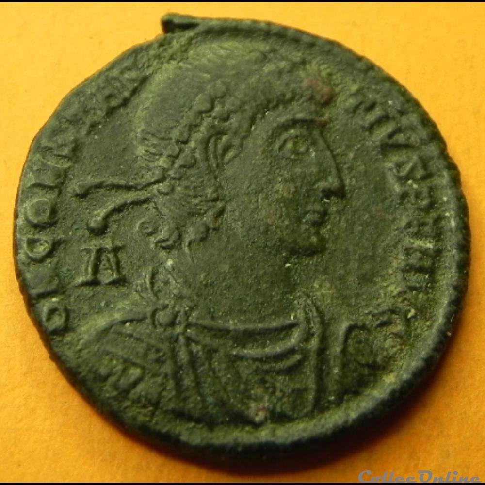 CONSTANCE II HOC SIGNO VICTOR ERIS monnaie antique romaine constance ii hoc signo victor eris