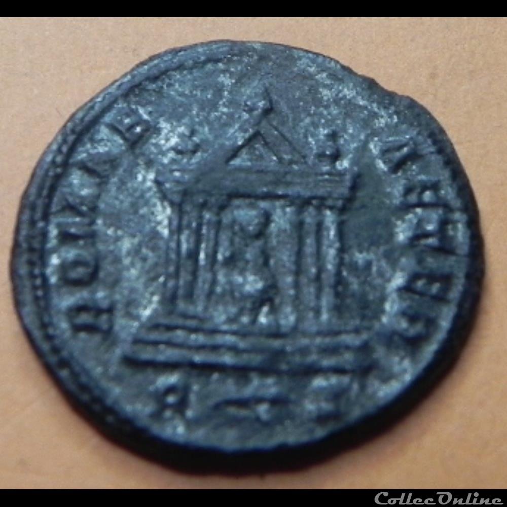 PROBUS ROMAE - AETER // R (FOUDRE) Z. 2 monnaie antique romaine probus romae aeter r foudre z