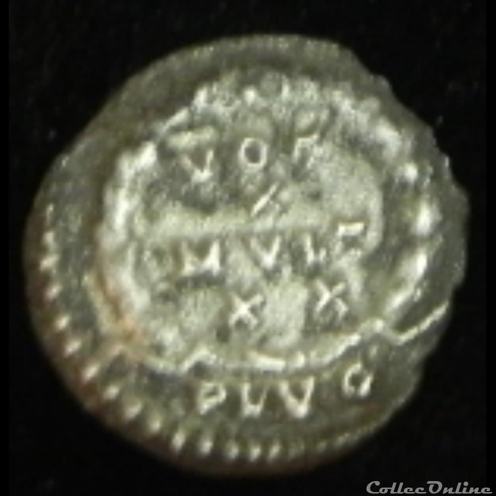 JULIEN II - LYON - RIC 234 silique 2 monnaie antique romaine julien ii lyon ric 234 silique