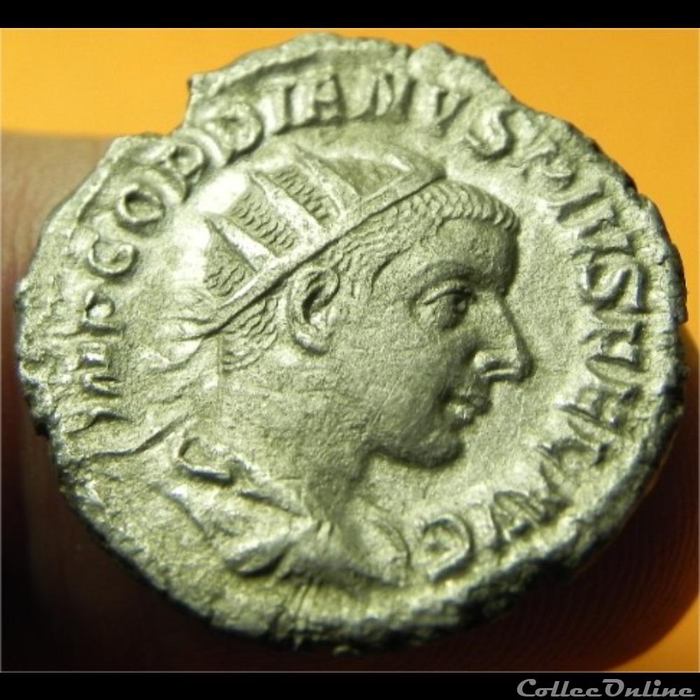 GORDIEN III .VIRTVTI AVGVSTI monnaie antique jc ap romaine gordien iii virtvti avgvsti