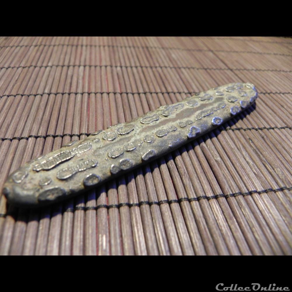 monnaie langue de tigre ou sangsue 2 primitive asie monnaie langue de tigre ou sangsue