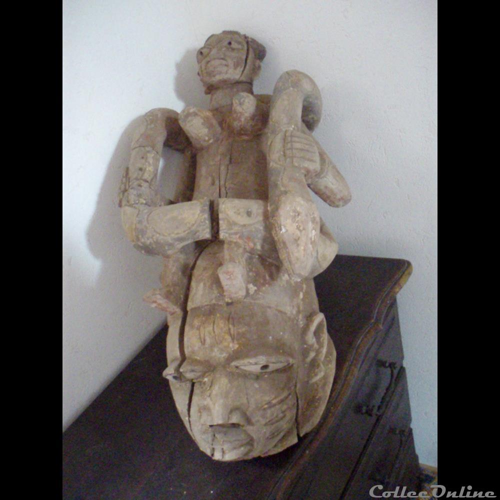 GELEDE 3 art antiquite africain masque gelede
