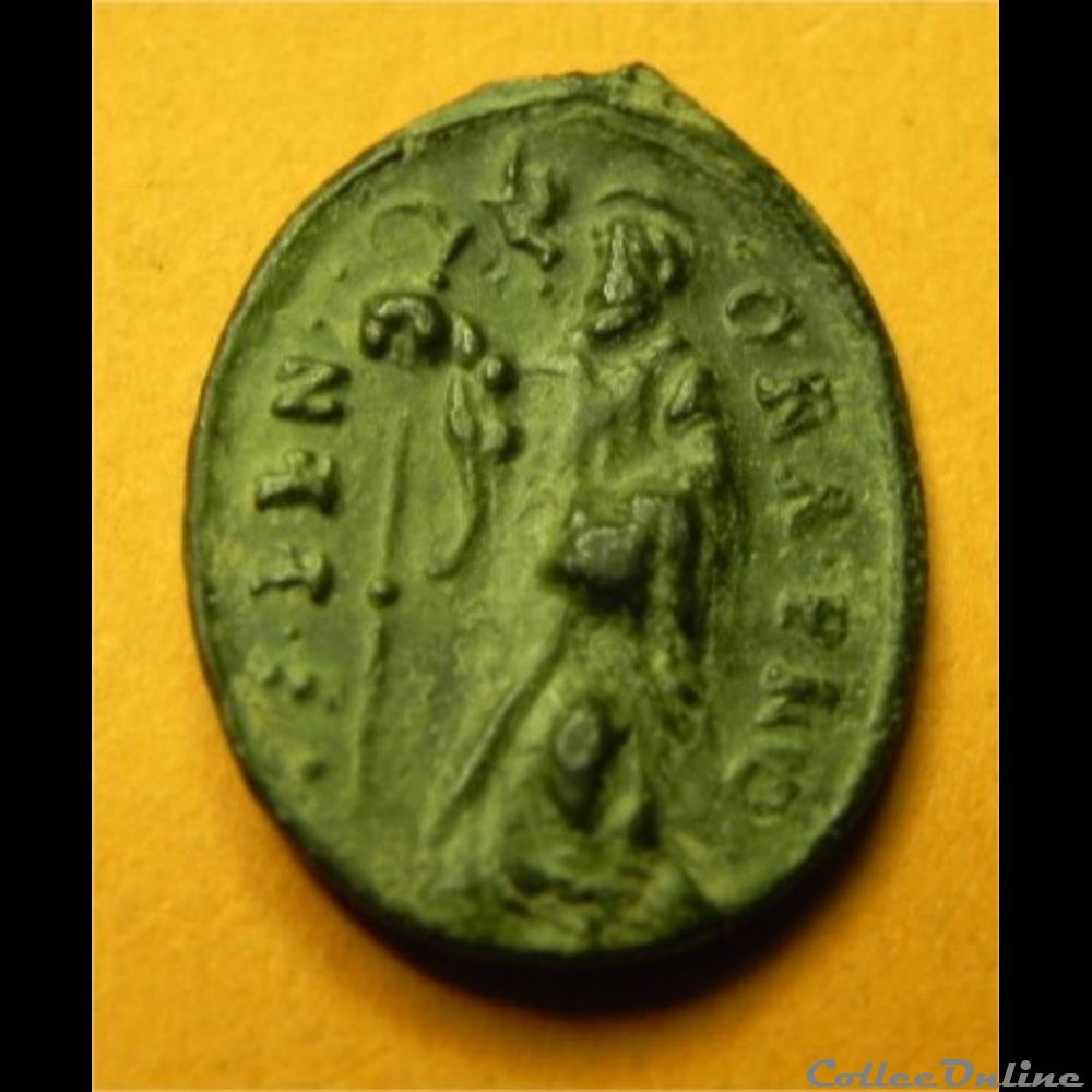 MÉDAILLE DE ST BENOÎT ET ND DE MONTSERRAT 3 patrimoine religieux objet culte medaille de st benoit et nd de montserrat