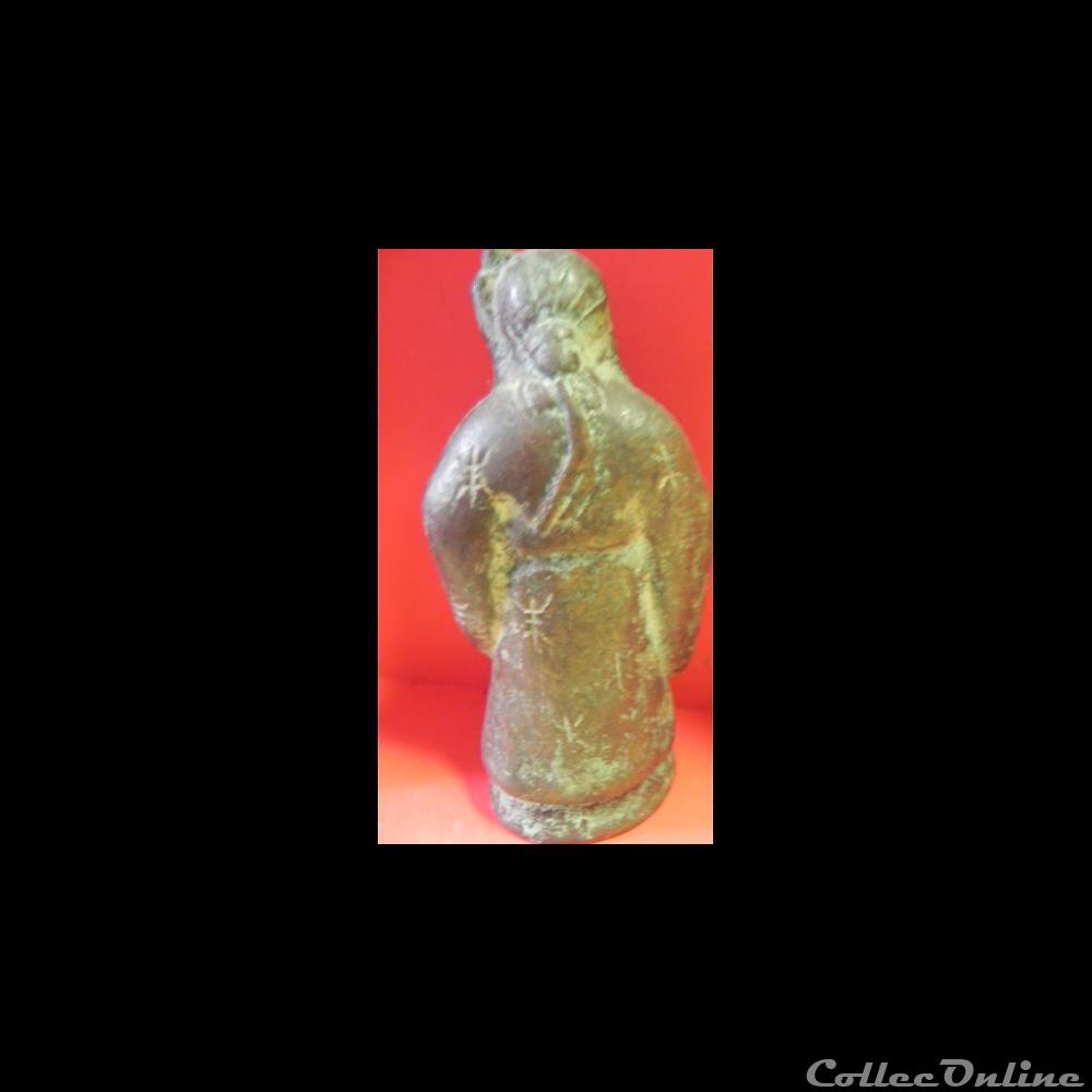 art antiquite asiatique yorouba dignitaire bronze