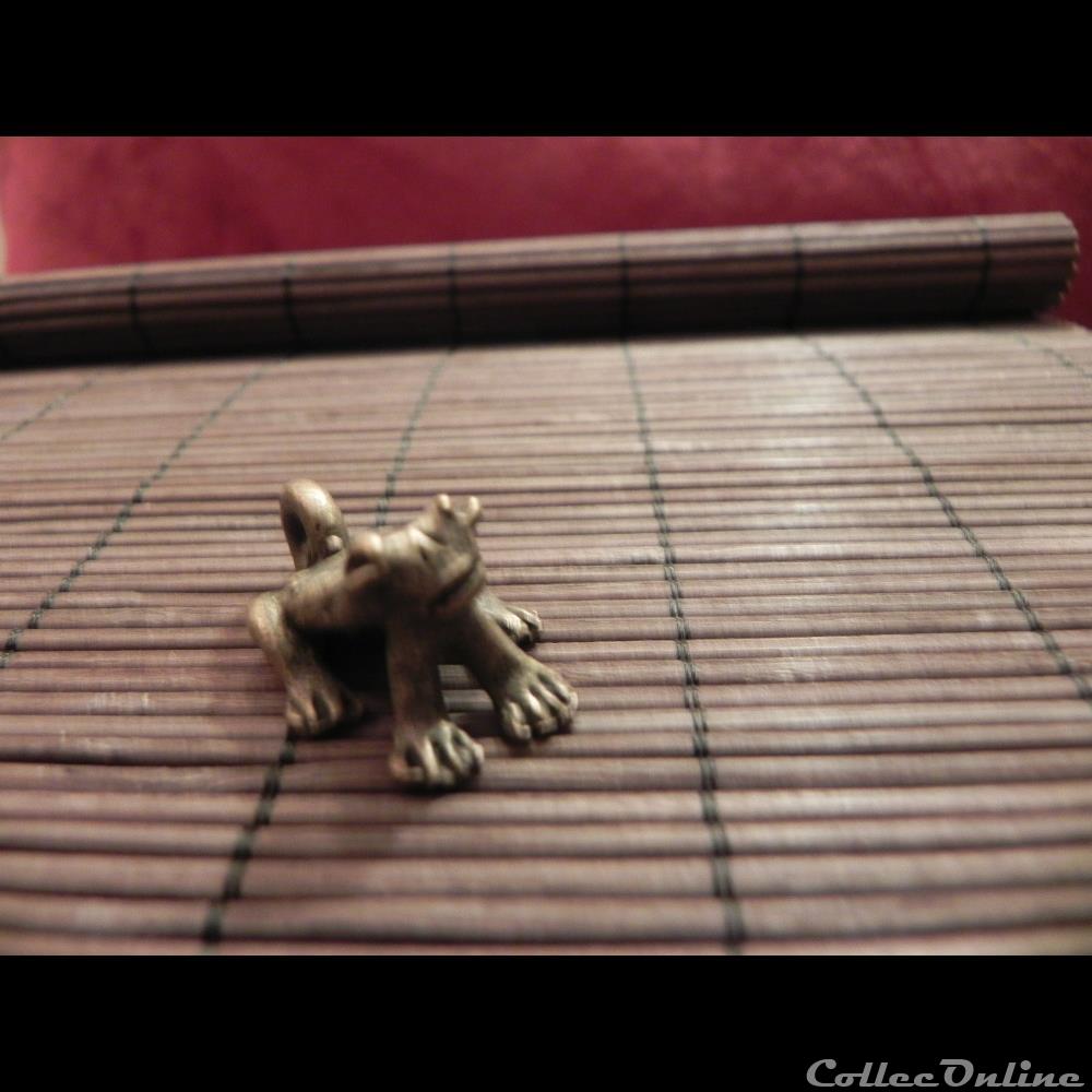 poids à or forme figurative Akan grenouille europe poids a or forme figurative akan grenouille