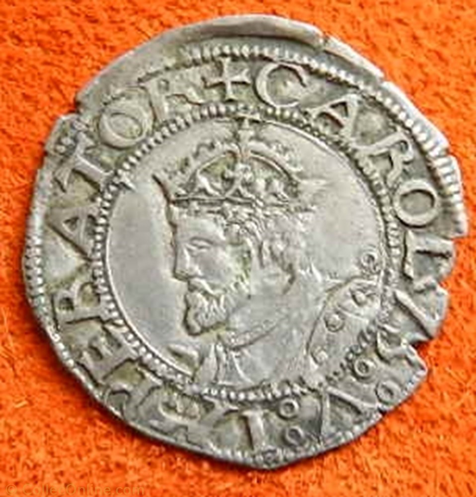 Besançon 1543 carolus monnaie france feodale besancon 1543 carolus