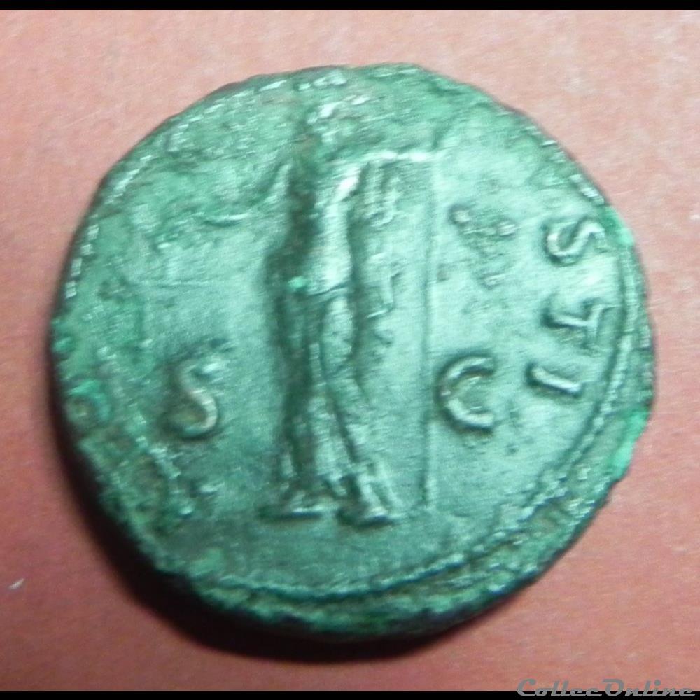 Vespasien Dupondius 2 monnaie antique romaine vespasien dupondius