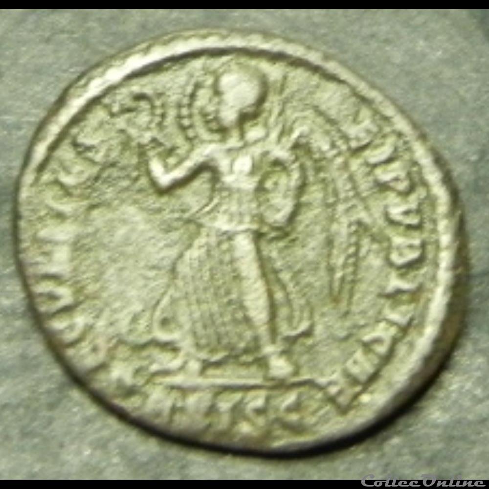 VALENS ASISC nummus 6 monnaie antique romaine valens asisc nummus
