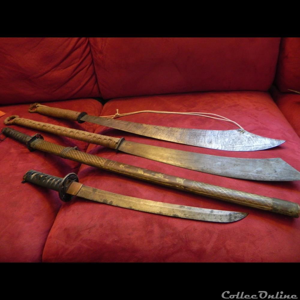 armes blanches Asie 3 militarium mandat territoriaux armes blanches asie