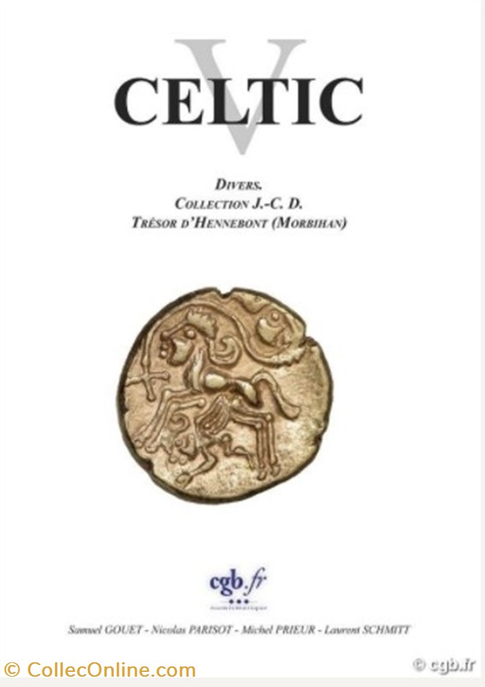 CELTIC V CGB collection JCD monnaies livres ouvrages celtic v cgb collection jcd