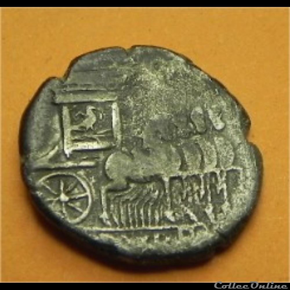 RUBRIA 4 monnaie antique romaine rubria
