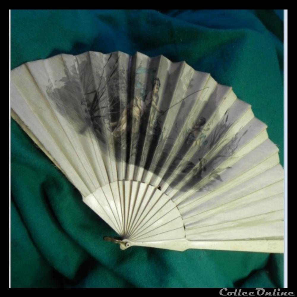 ÉVENTAIL fin XIX début XXème. vetement et accessoire eventail fin xix debut xxeme