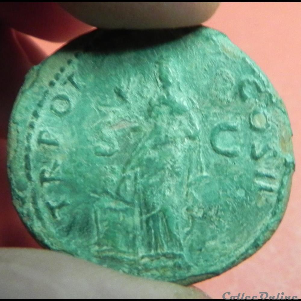 AS TRAJAN COSII 4 monnaie antique romaine as trajan cosii