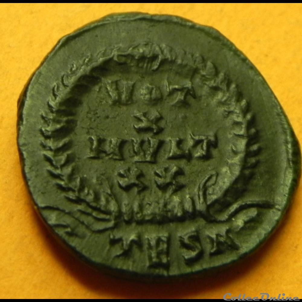 JULIEN II VOT/ X/ MV.LT/ XX// TESA 2 monnaie antique romaine julien ii vot x mv lt xx tesa