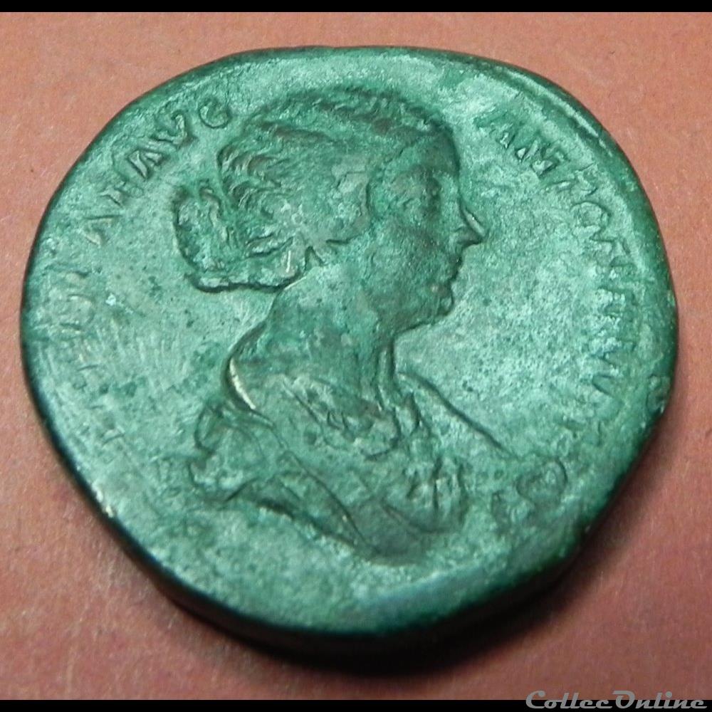 LUCILLA sesterce 2 monnaie antique romaine lucilla sesterce