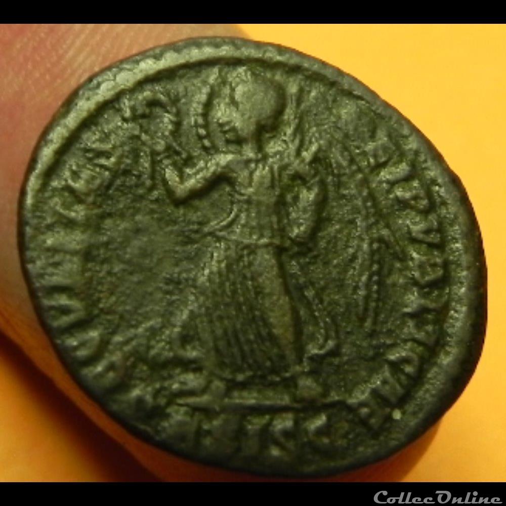 VALENS ASISC nummus 3 monnaie antique romaine valens asisc nummus