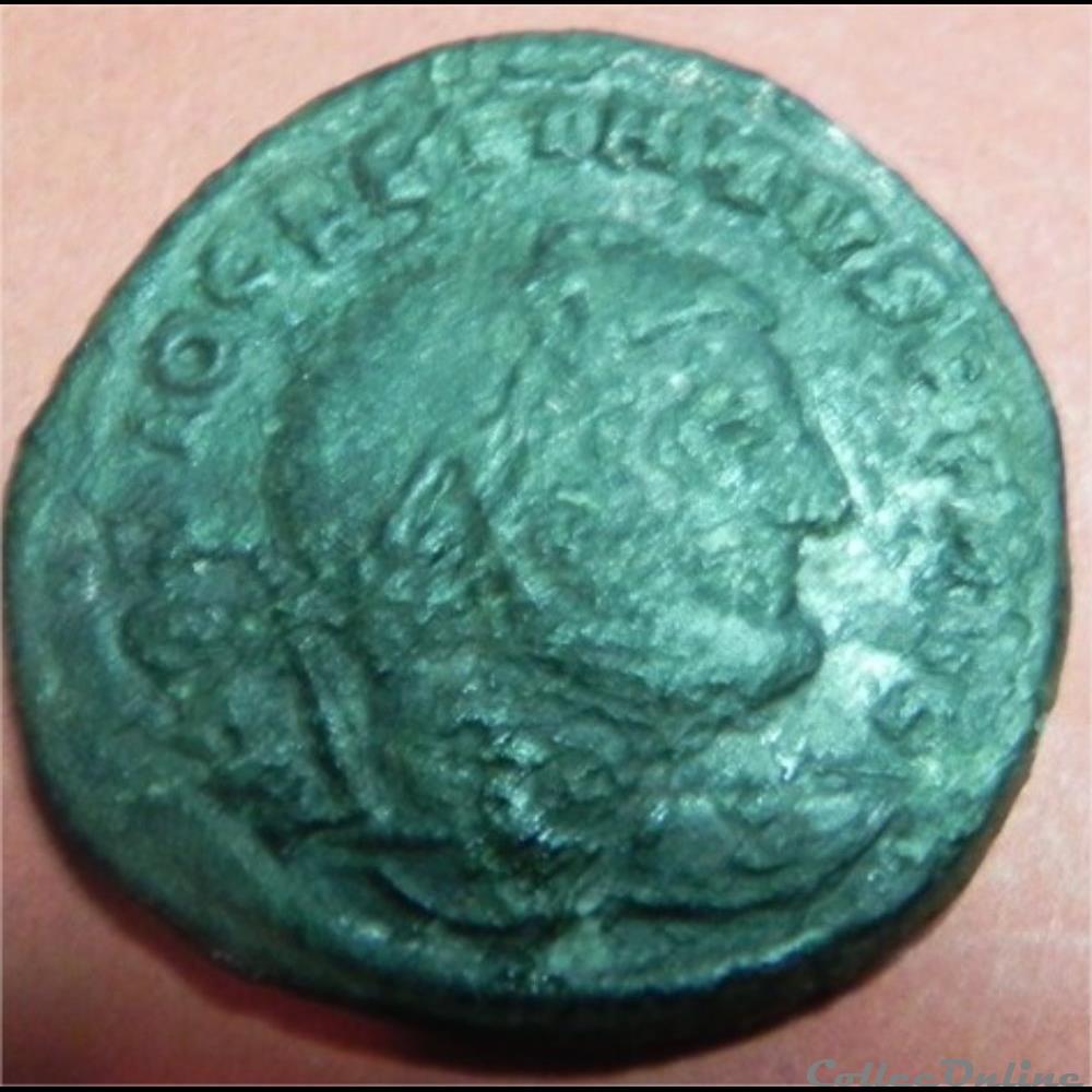 Dioclécien follis SACRA MONET RIC 31a atelier ASIS Siscia 4 monnaie antique romaine dioclecien follis sacra monet ric 31a atelier asis siscia