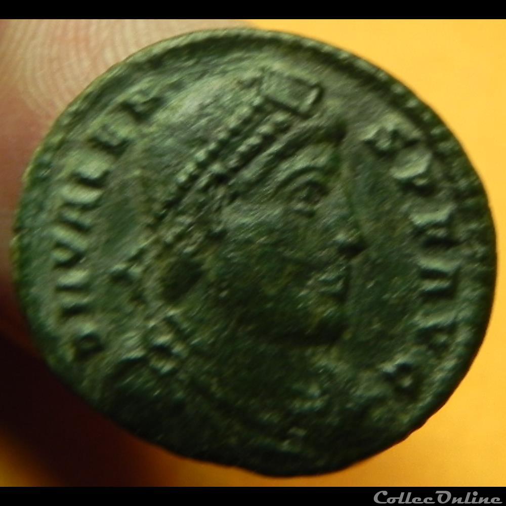 monnaie antique romaine valens gloria ro manorvm