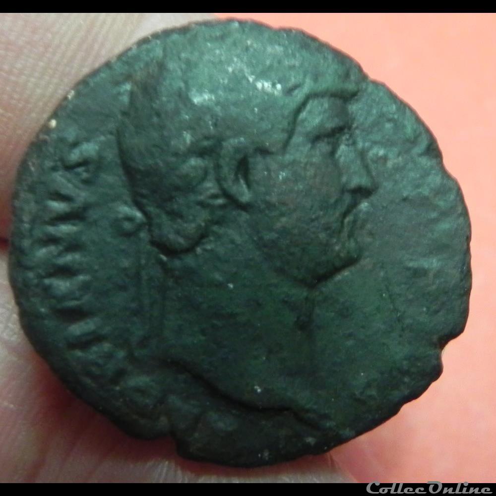 Hadrien AS 3 monnaie antique romaine hadrien as