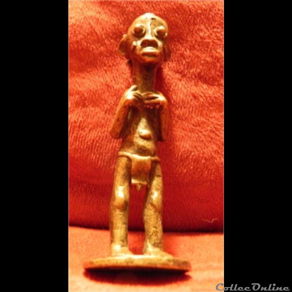 europe poids a or de chefferie ancetre dogon