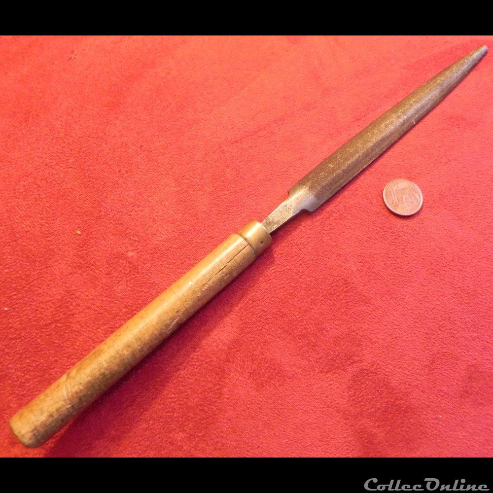 outil de bijoutier" lime " outillage jeux bar flipper arcade mandat territoriaux outil de bijoutier lime