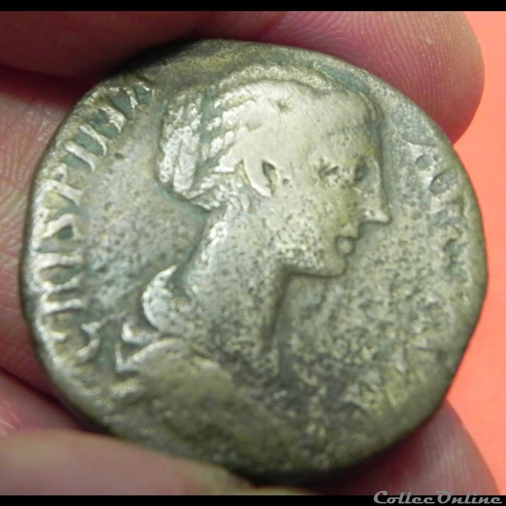 CRISPINA RIC 671 monnaie antique romaine crispina ric 671