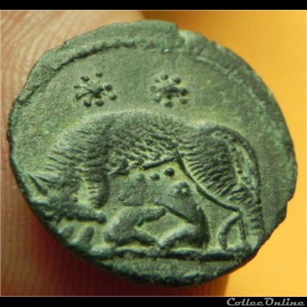 monnaie antique romaine vrbs roma