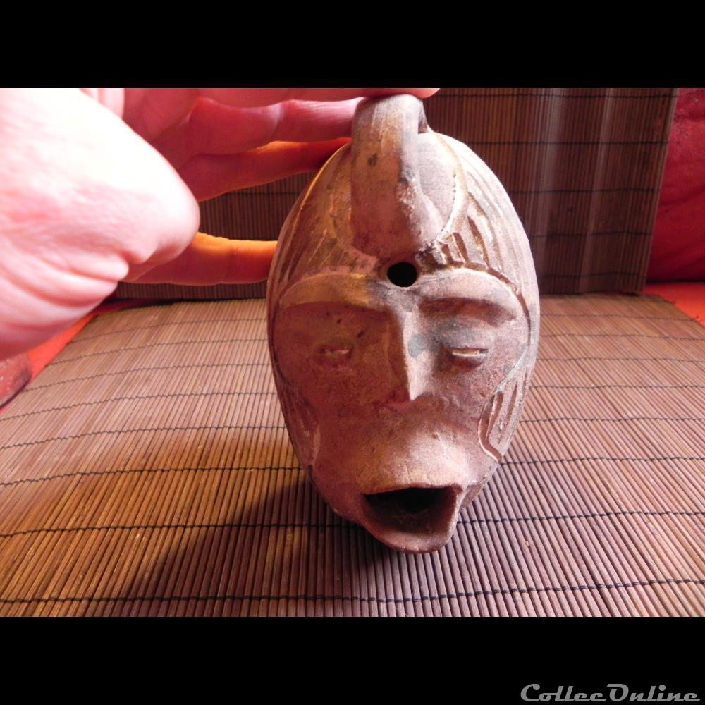 art antiquite archeologie amerique vase anthropomorphe